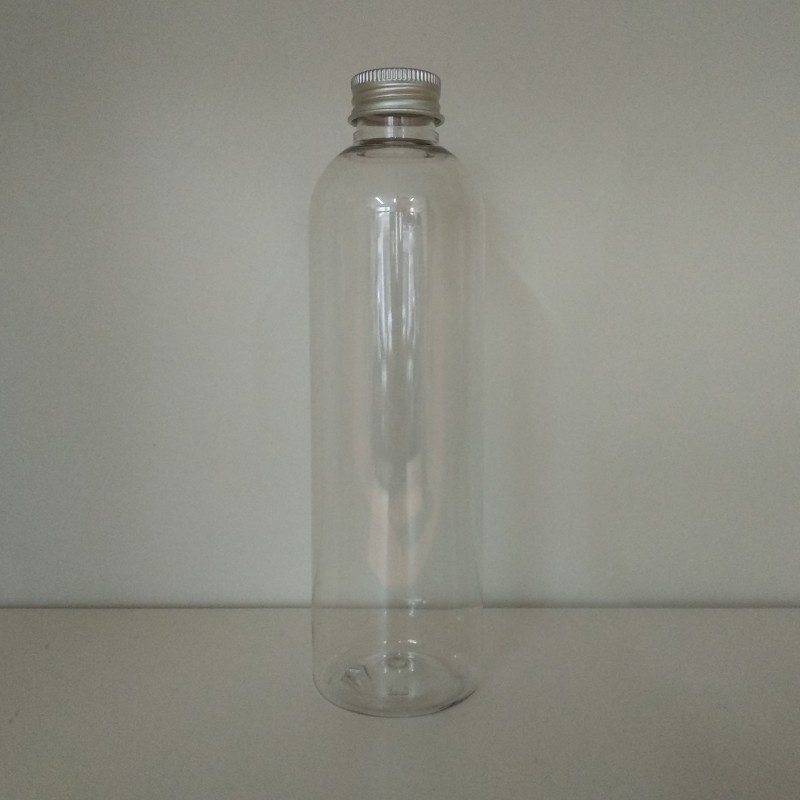 Bouteilles plastique transparente 500ml (Ø65 h185mm) avec bouchon