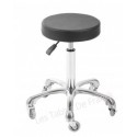 Tabouret Réglable Noir à Roulettes silencieuses !Nouveau Modéle!
