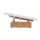 Table de massage électrique OKEN – 4 moteurs, Chauffante, 199×79 cm - Bois naturel - 4