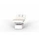 Table de massage électrique OKEN white – 4 moteurs, Chauffante, 199×79 cm