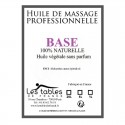 Huile de massage Basique 1L / 5L