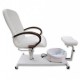 Fauteuil de pédicurie avec baignoire de pieds