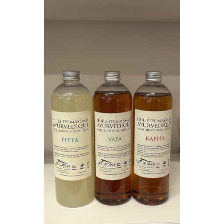 Coffret découverte Huiles Ayurvédiques 3 x 250ml - 1