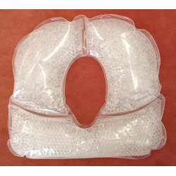 Coussin perles de gel pour trou visage et têtière – Sensation fraîcheur garantie