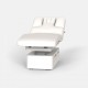 Table de massage électrique OKEN – 4 moteurs, Chauffante, 199×79 cm - Bois BLANC- 1